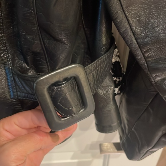 1990s DANIER LEATHER Jacket - Picture 4 of 4